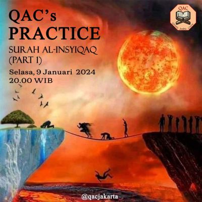 QAC's PRACTICE Al-Insyiqaq part 4