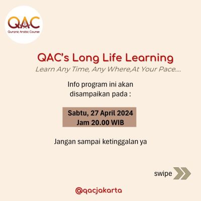 QAC's Long Life Learning